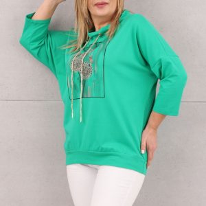 bluzka-damska-z-nadrukiem-zielona (5)