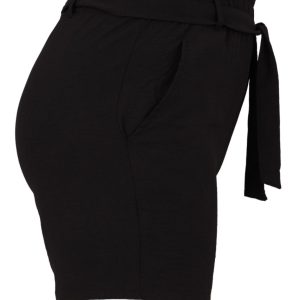 czarne-szorty-damskie-plus-size-z-wiazaniem (3)