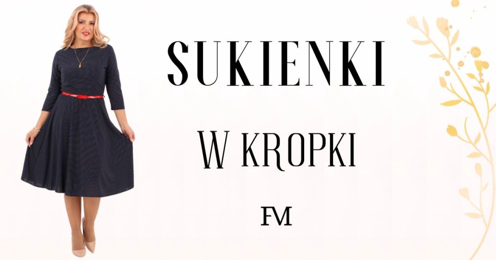 sukienki plus size na jesień